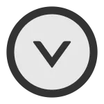 Down Circle SVG Icon
